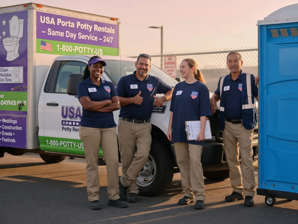 Porta Potty Rental company in Hemet, CA
